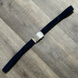 Vintage 36” Women’s Navy Blue US Air Force Military Belt for Blues Uniform